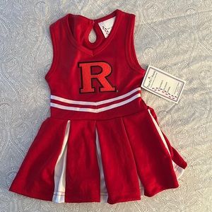 NWT Rutgers cheerleading uniform!